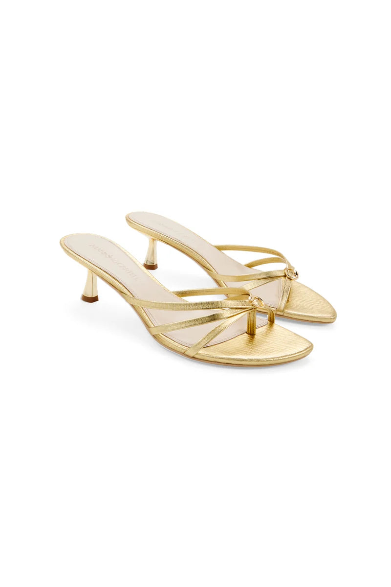 Manning Cartell - Opening Lines Kitten Heel IN GOLD