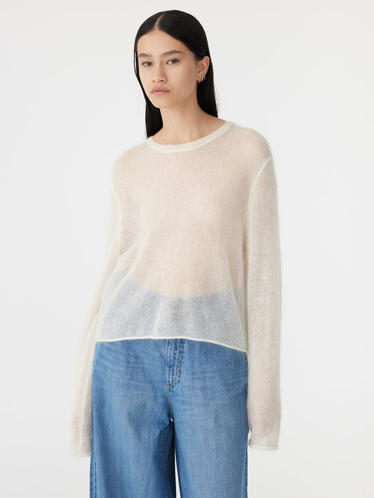BASSIKE Superfine Mohair Knit Top