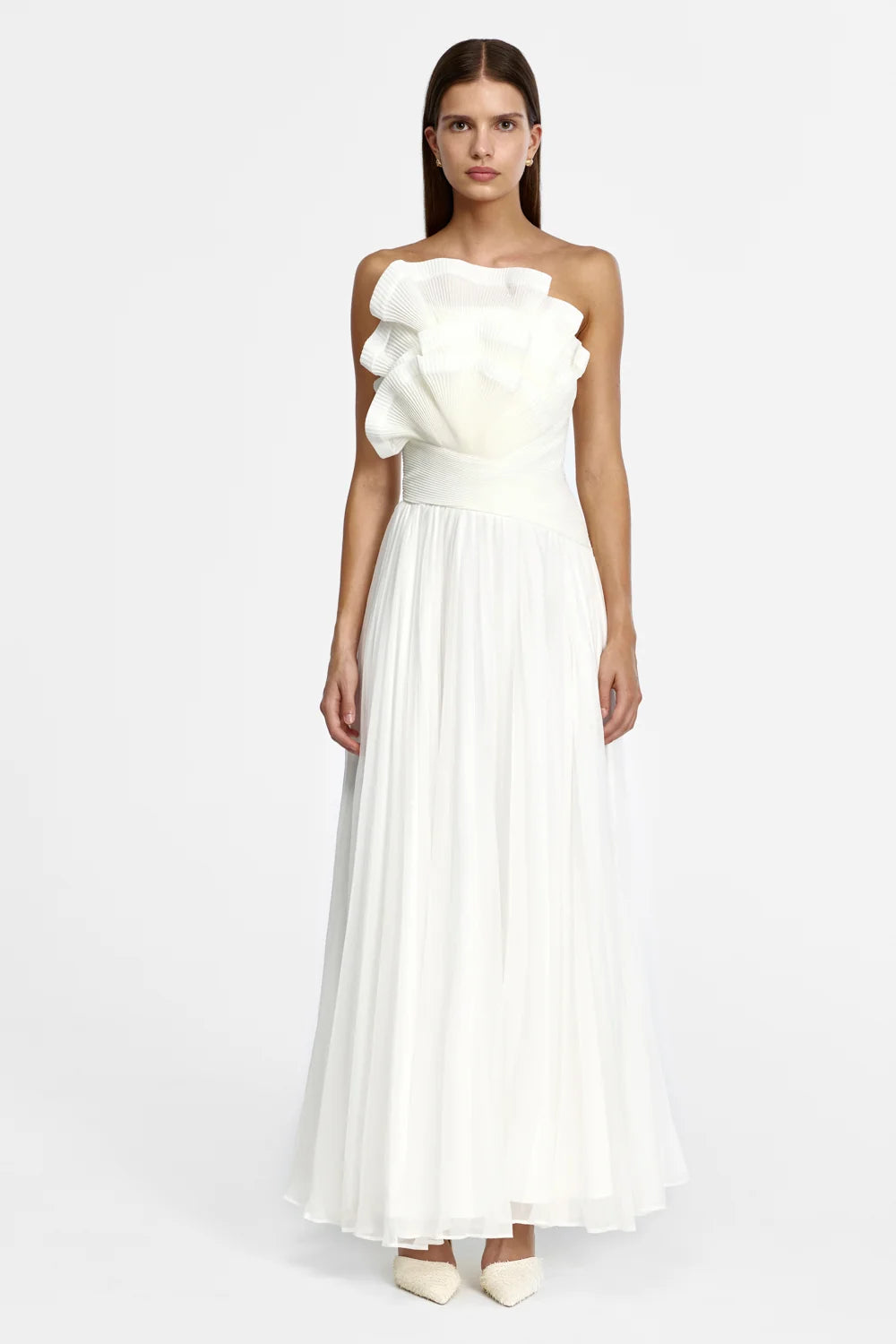ACLER - Penda Dress in Ivory