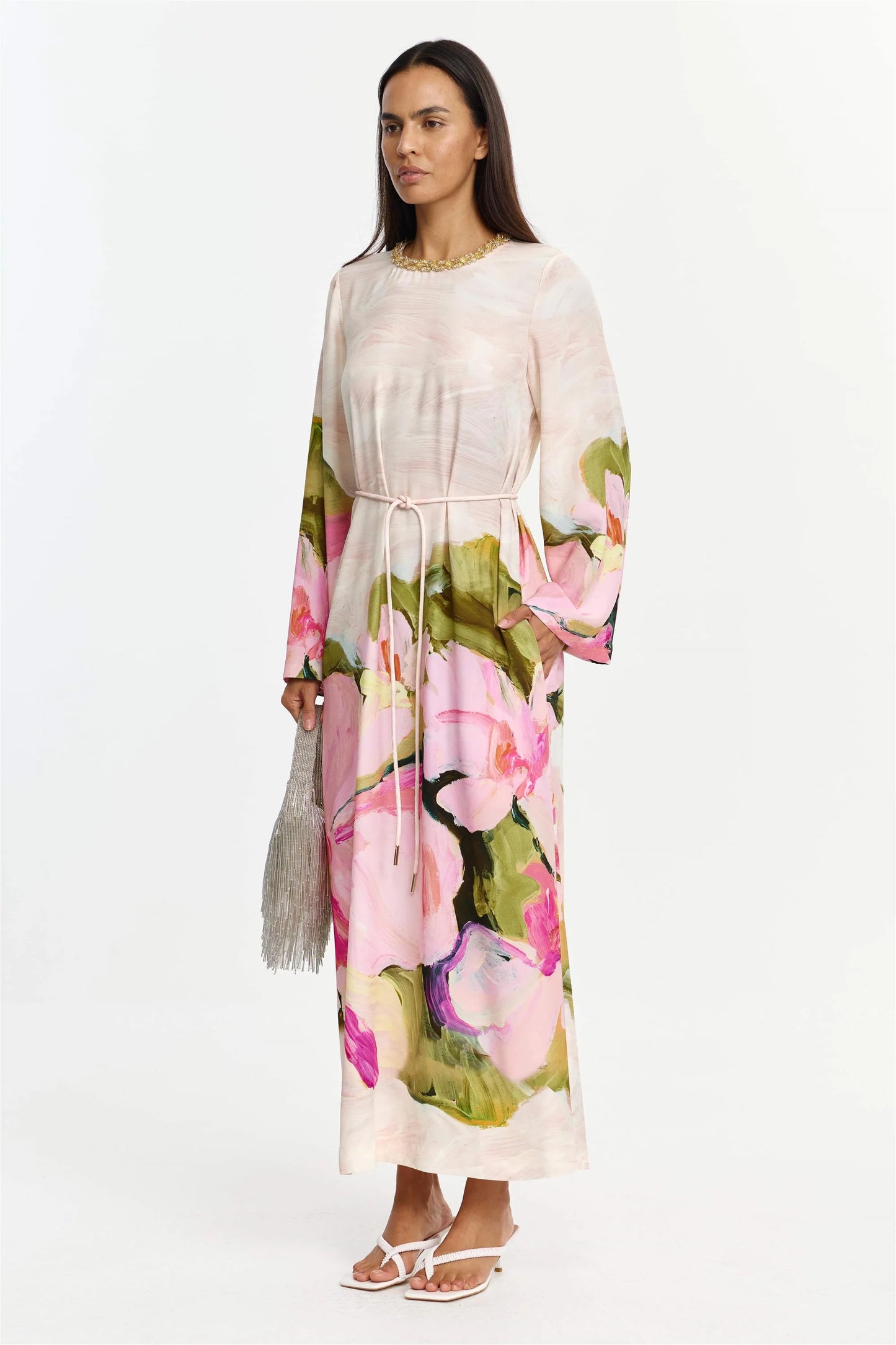 ACLER - Regan Maxi Dress in Garden Afternoon