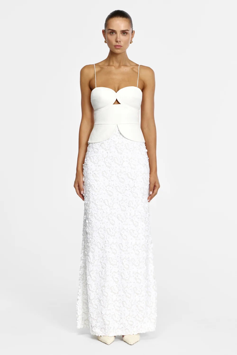 ACLER - Pryde Maxi Dress in Ivory