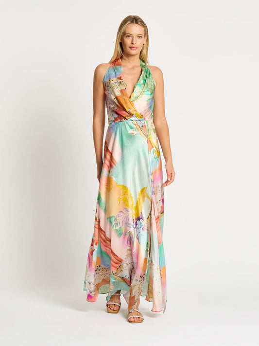 MOSS & SPY - Paradise Maxi Blue, Pink, Green