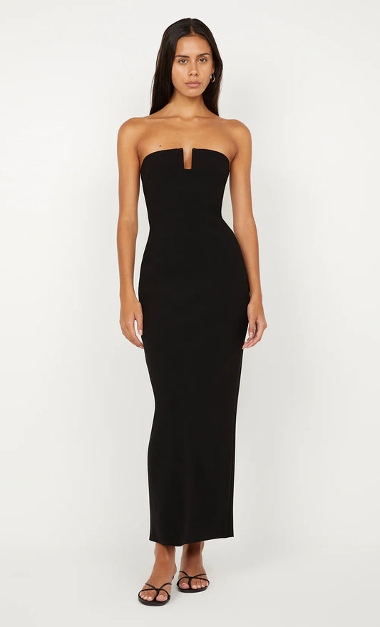 BEC + BRIDGE Rafi Strapless Dress-black