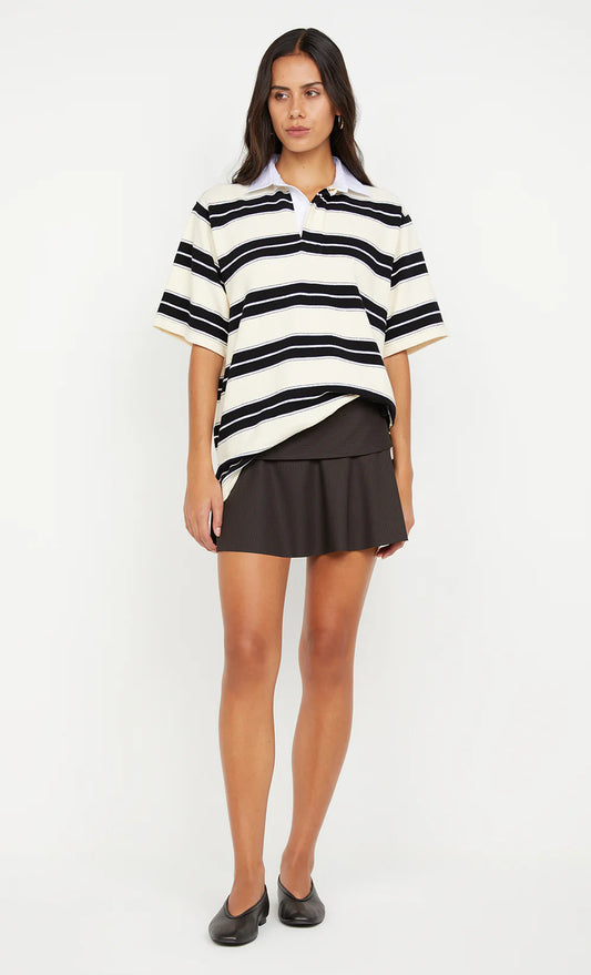 BEC + BRIDGE Kylo Jersey Tee-ink/ivory