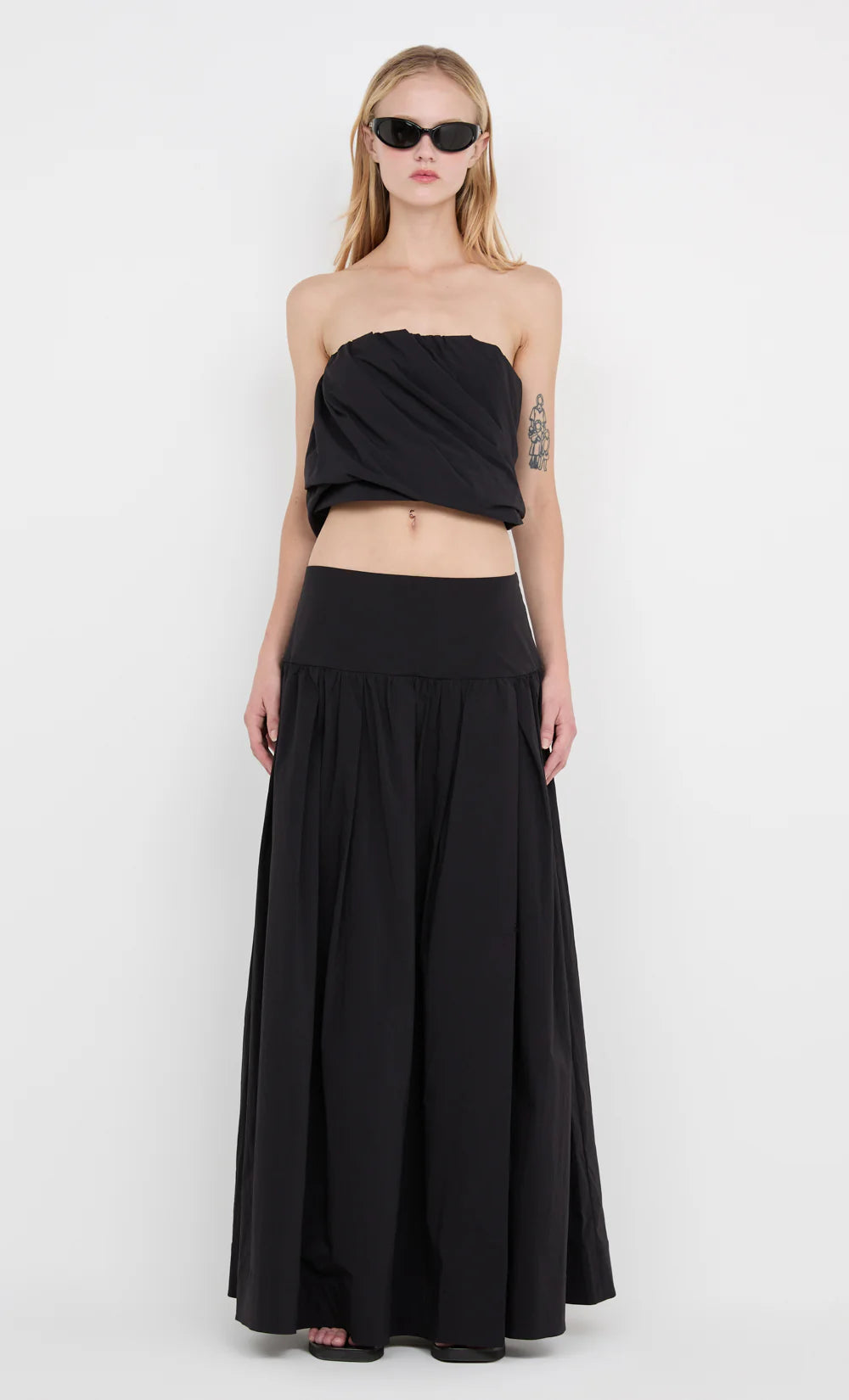 BEC + BRIDGE Dante Maxi Skirt-black
