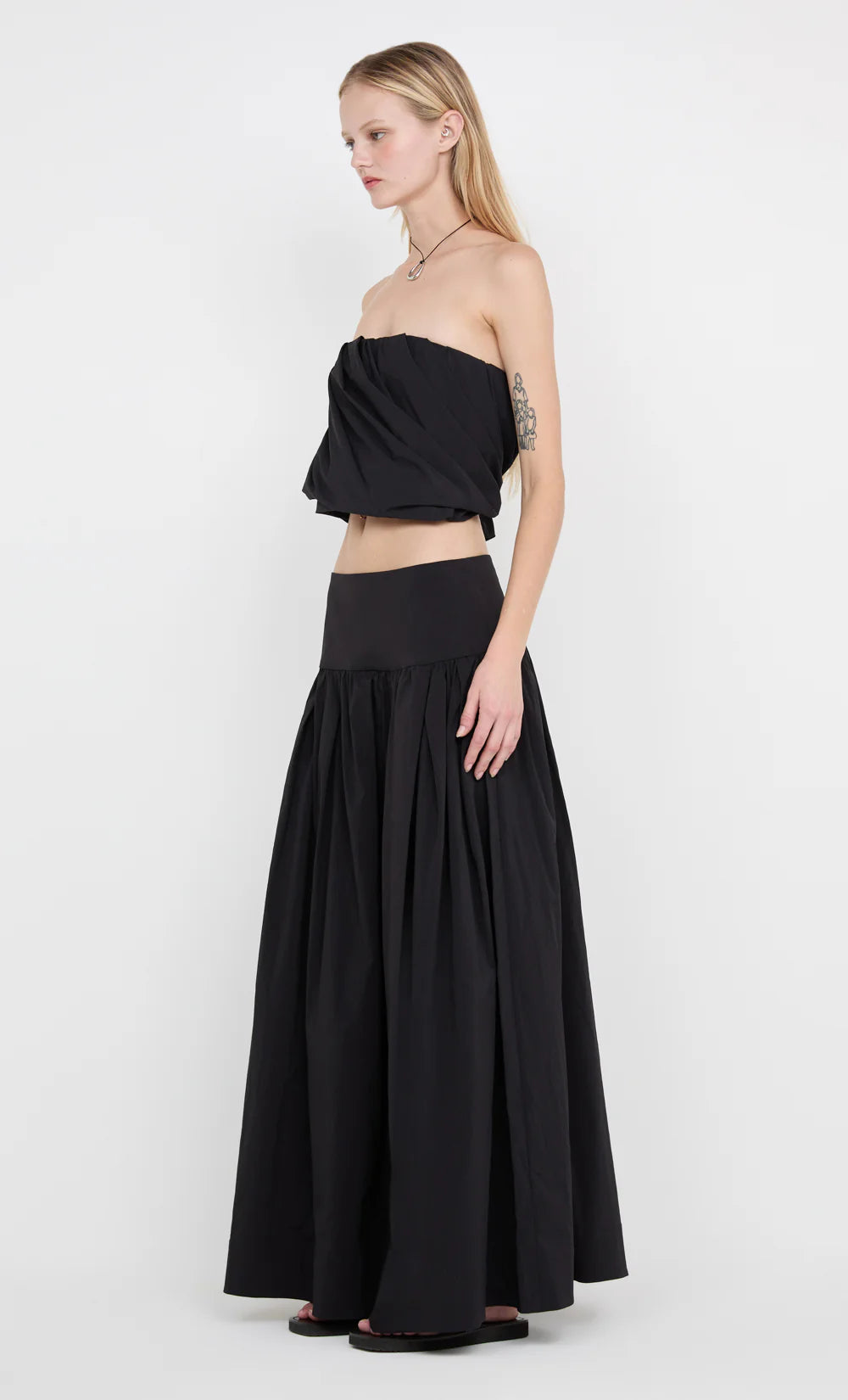 BEC + BRIDGE Dante Maxi Skirt-black