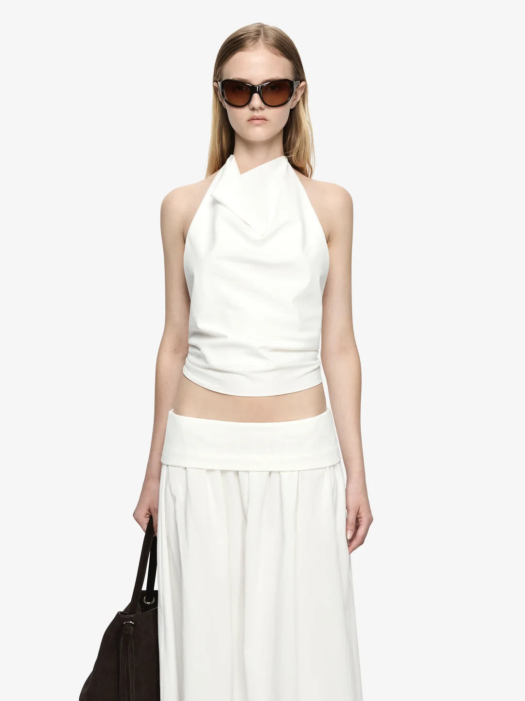 BEC + BRIDGE - Ari Halter Top in Ivory