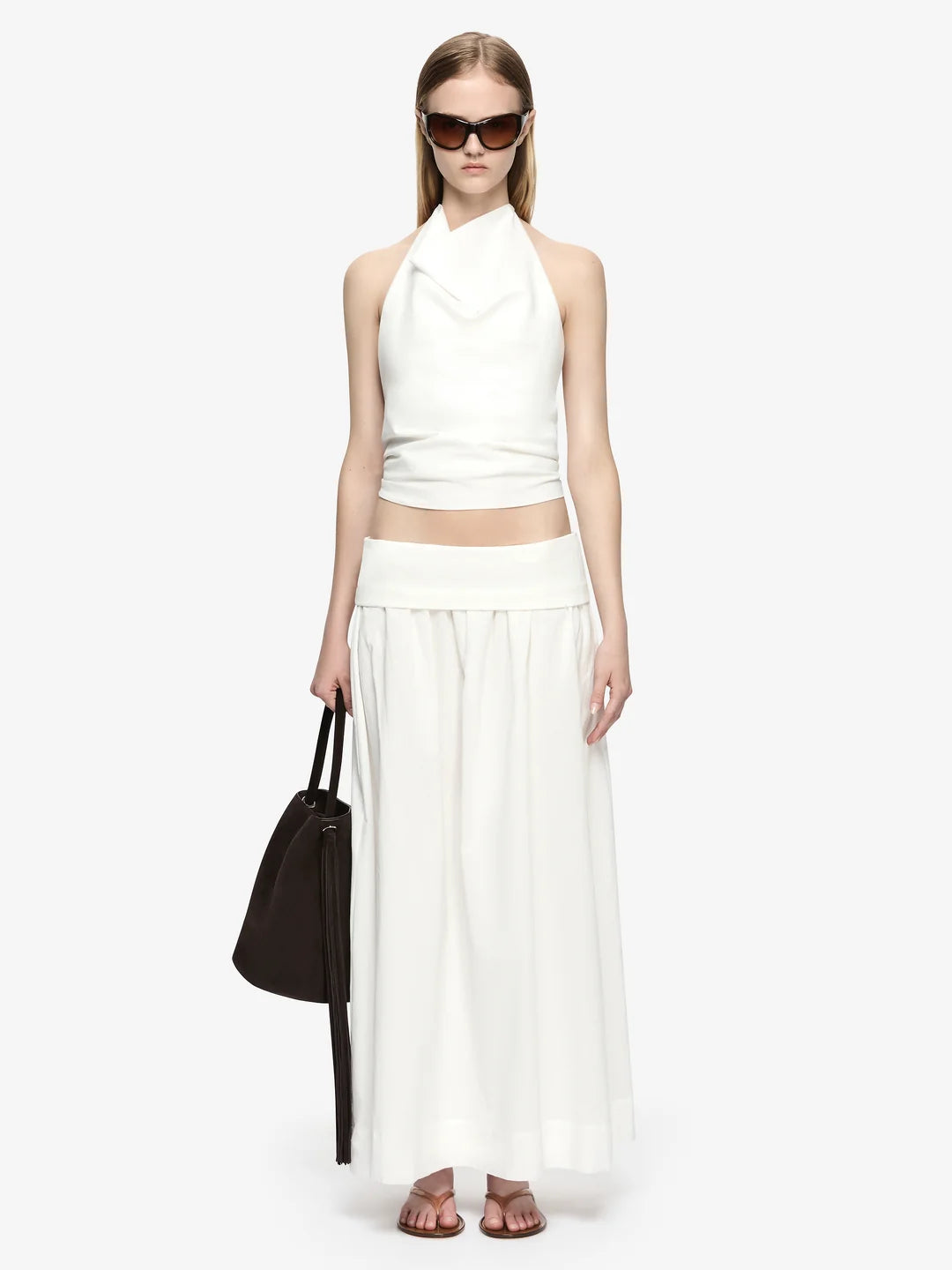 BEC + BRIDGE - Ari Halter Top in Ivory