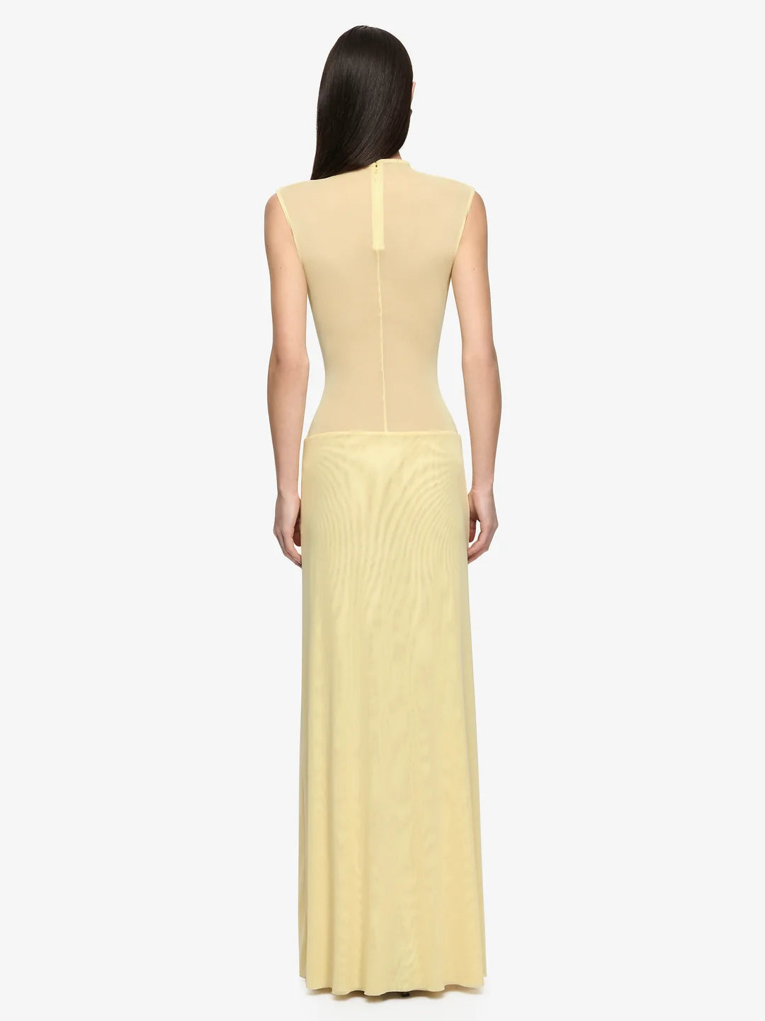 BEC + BRIDGE - Odea Gathered Maxi Dress in Lemon Cream