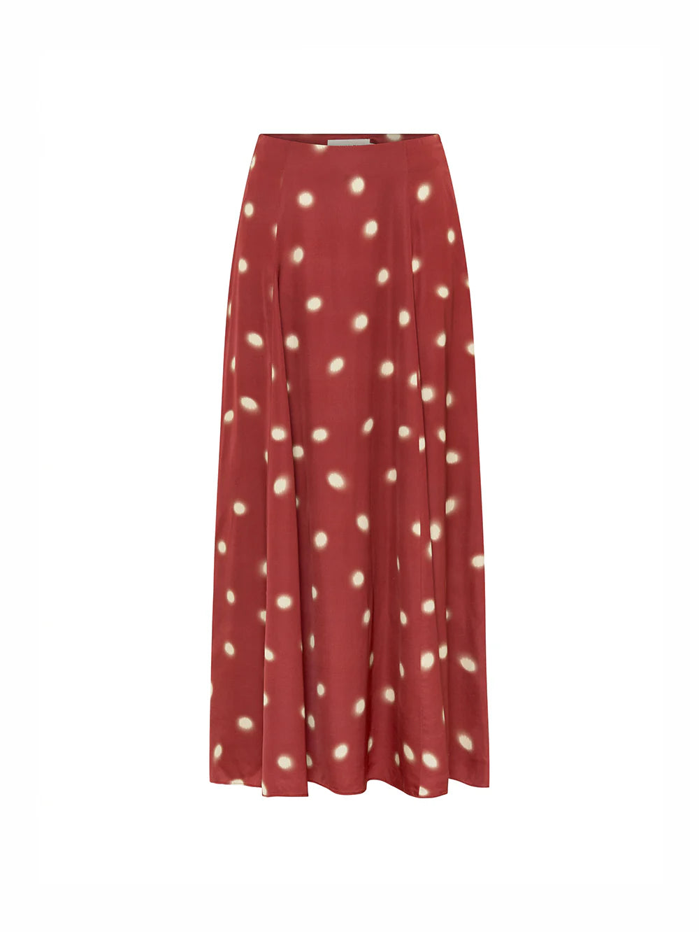 KIVARI - Saro Maxi Skirt in Brick