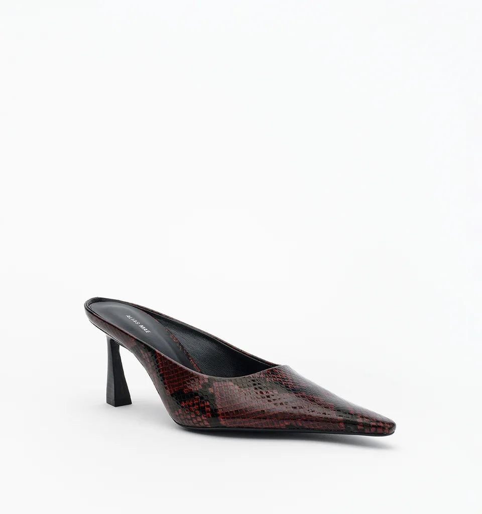 ALAIS MAE - Skyler in Burgundy Snake