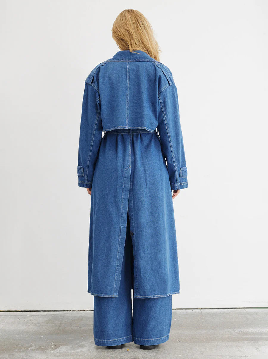 SOVERE Advanced Denim Trench