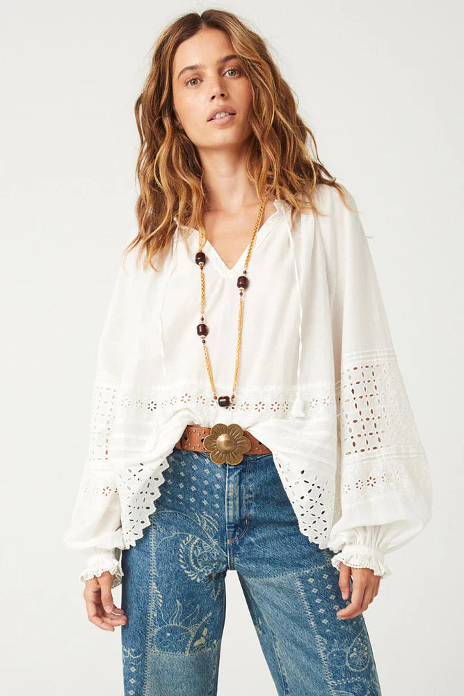 SPELL - Love in the Afternoon Lace Blouse (Daisy)