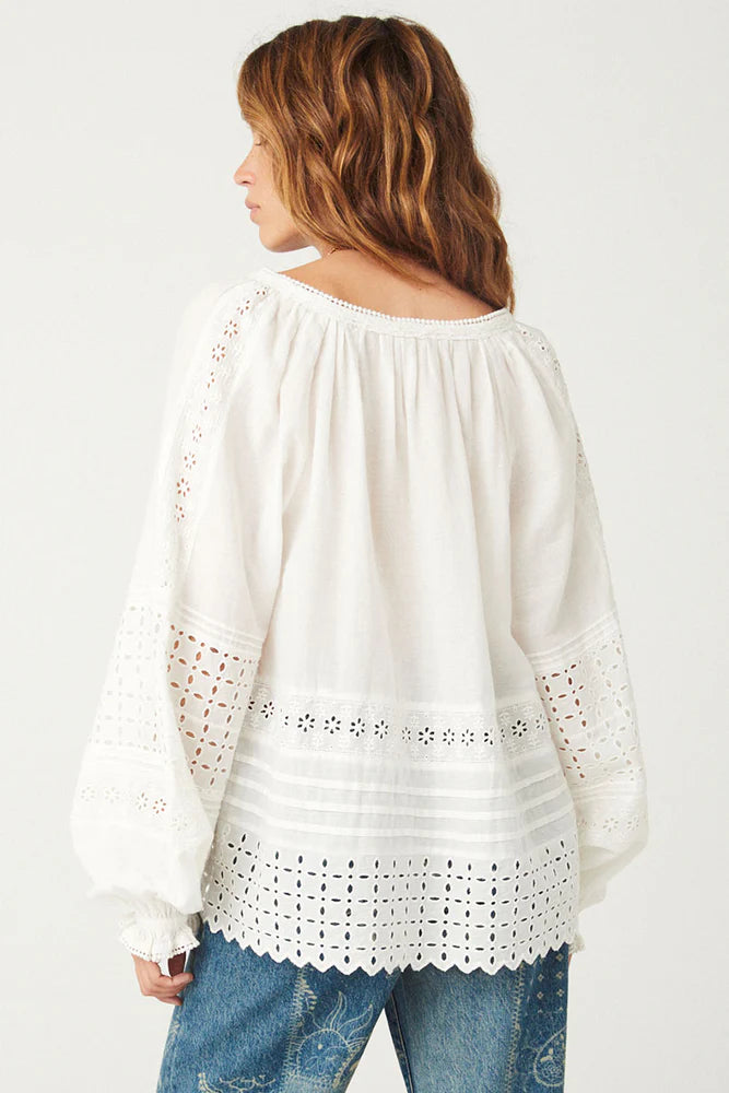 SPELL - Love in the Afternoon Lace Blouse (Daisy)