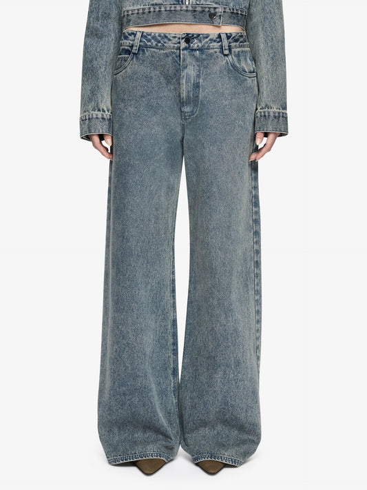 Bec + Bridge Teo Denim Jean in VINTAGE BLUE