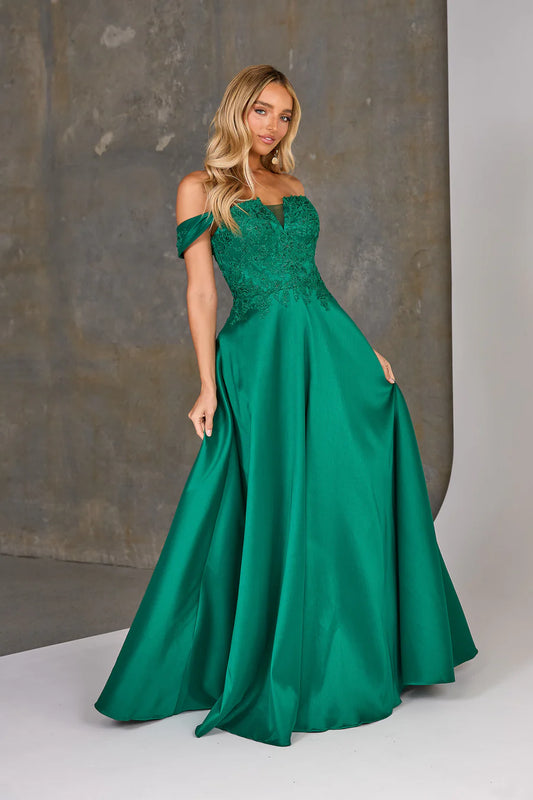 TANIA OLSEN - Mallory Dress - Emerald