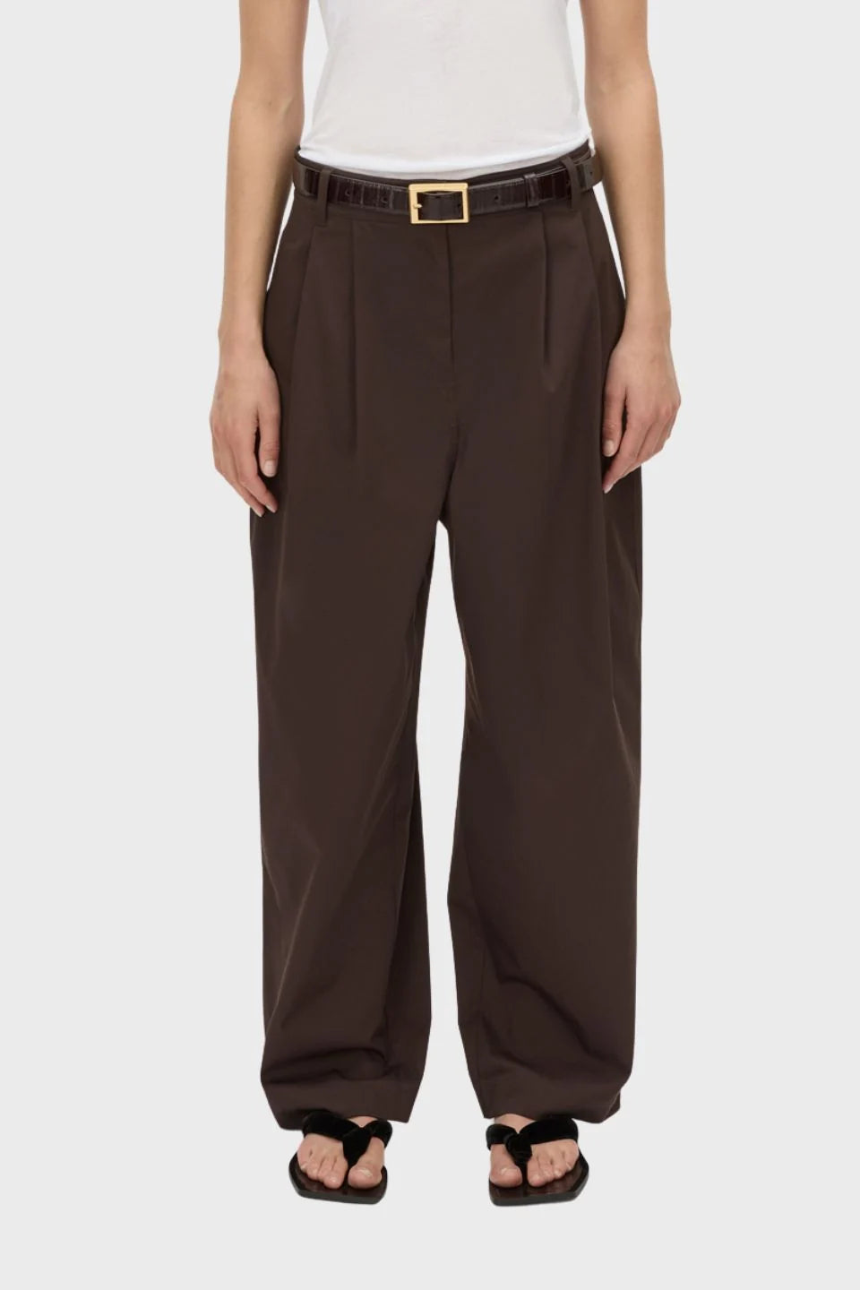 Camilla and Marc - Lola Relaxed Pant IN HICKORY