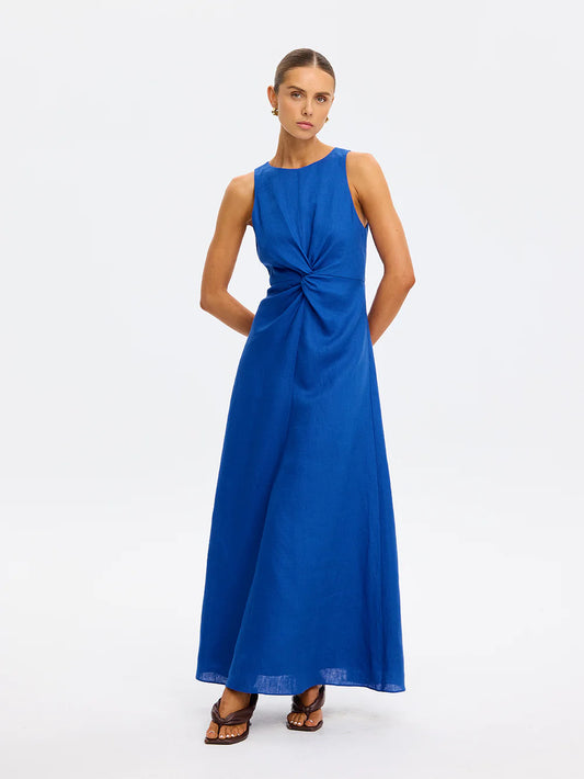 KIVARI Vivian Maxi Dress Cobalt Blue