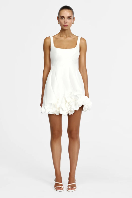 ACLER - Winchester Mini Dress in Ivory