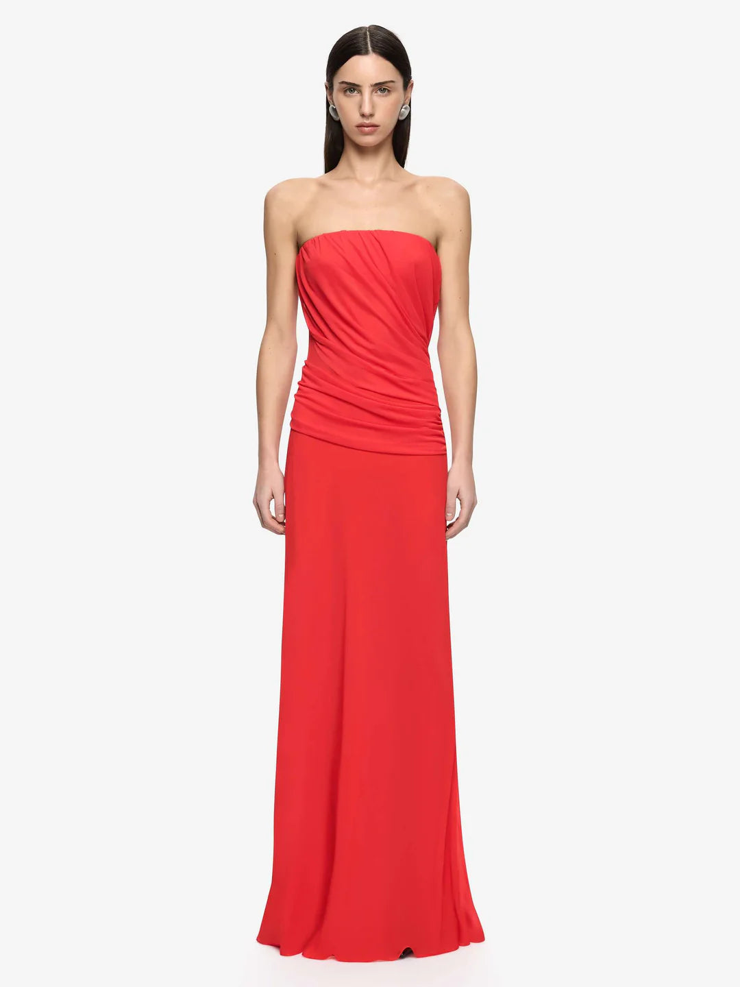 BEC + BRIDGE - Xanthi Strapless Dress in Flame