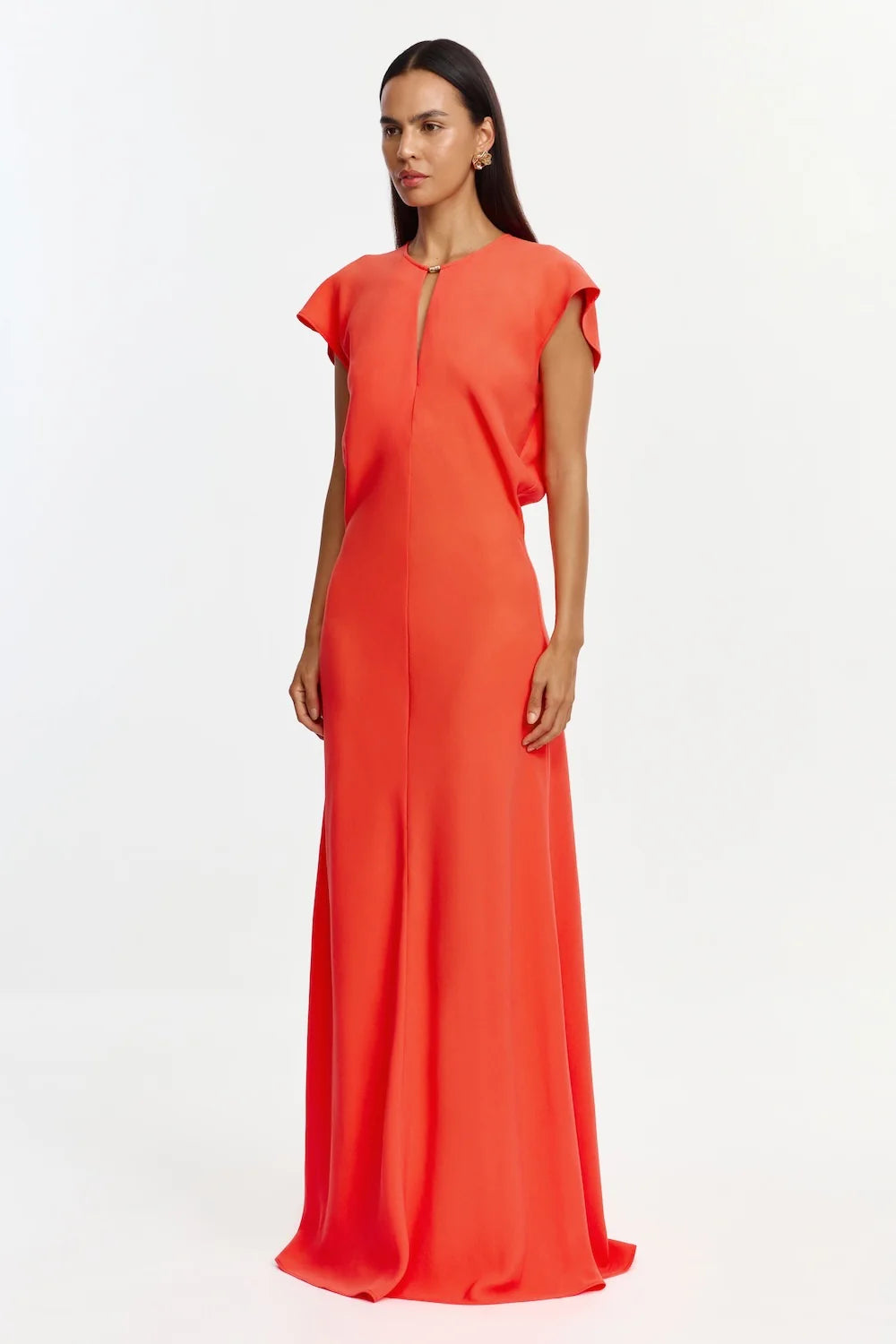 ACLER - Yarrow Maxi Dress in Chilli Red