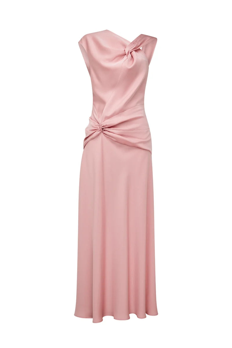Manning Cartell - Your Song Drape Dress IN BLUSH PINK