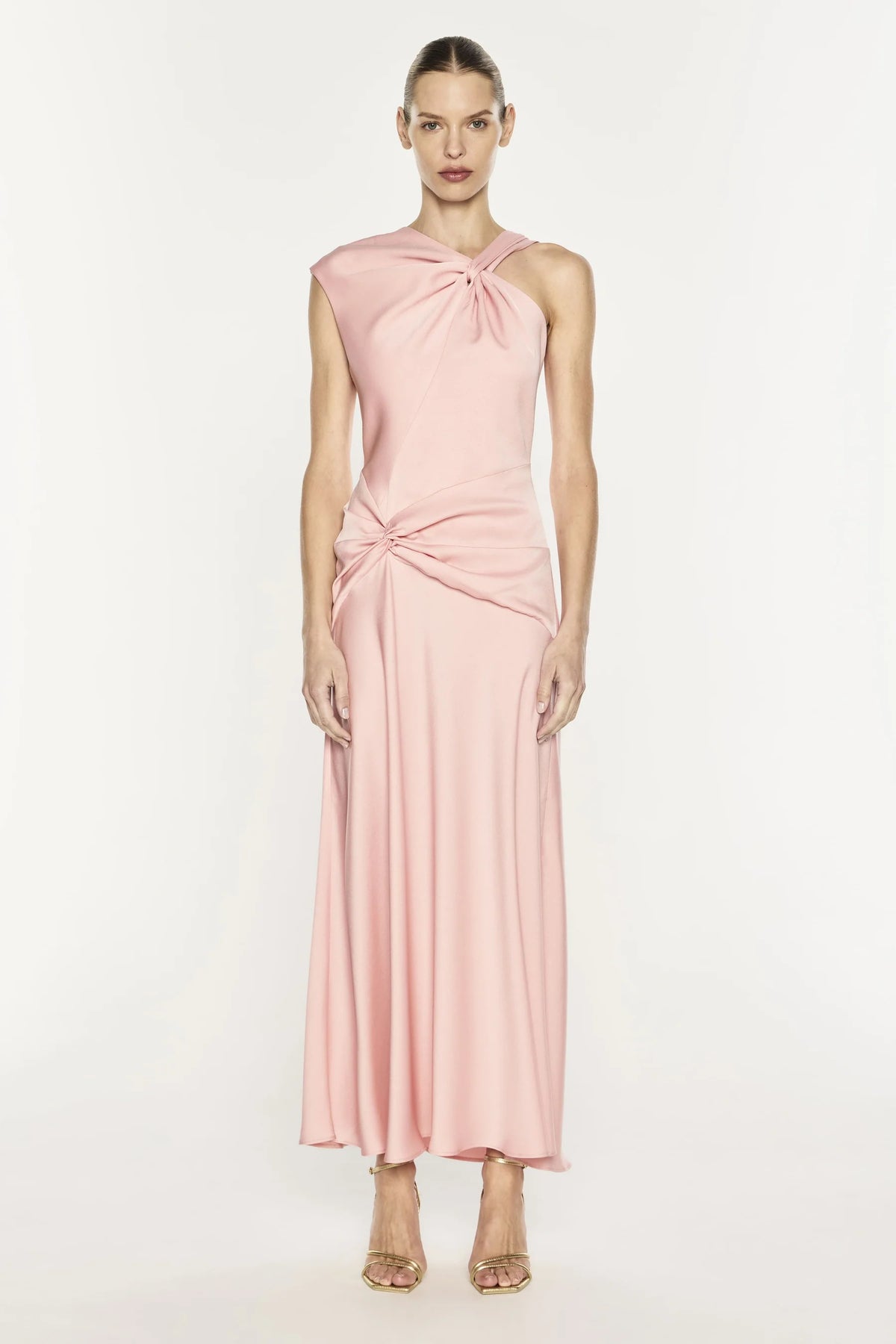 Manning Cartell - Your Song Drape Dress IN BLUSH PINK