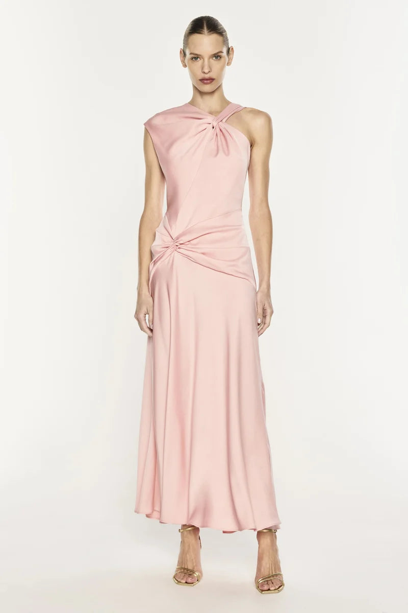Manning Cartell - Your Song Drape Dress IN BLUSH PINK