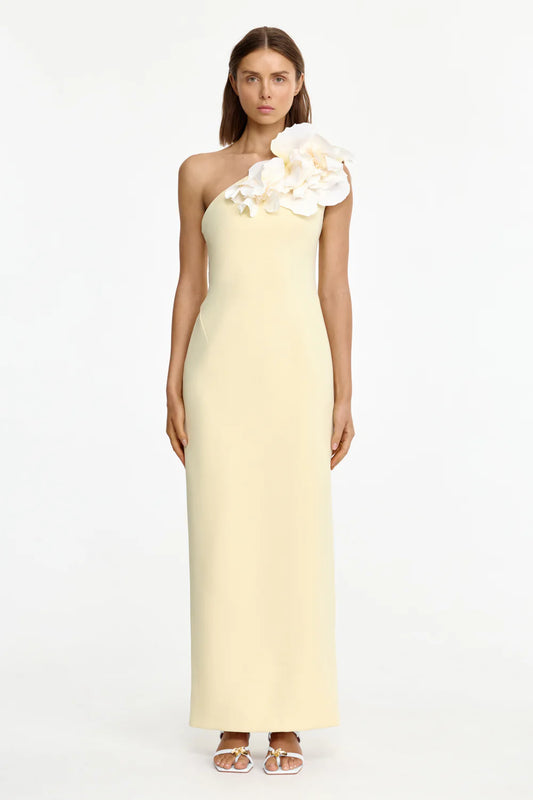 ACLER - Zofia Maxi Dress in Lemon Sorbet