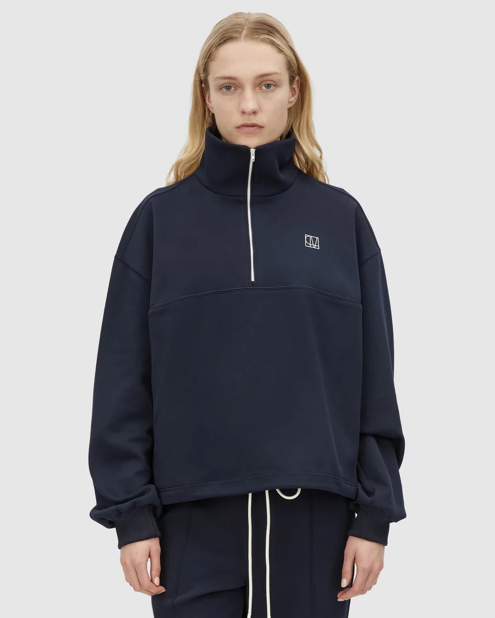 CAMILLA AND MARC - Zylus Sweater in Navy/White