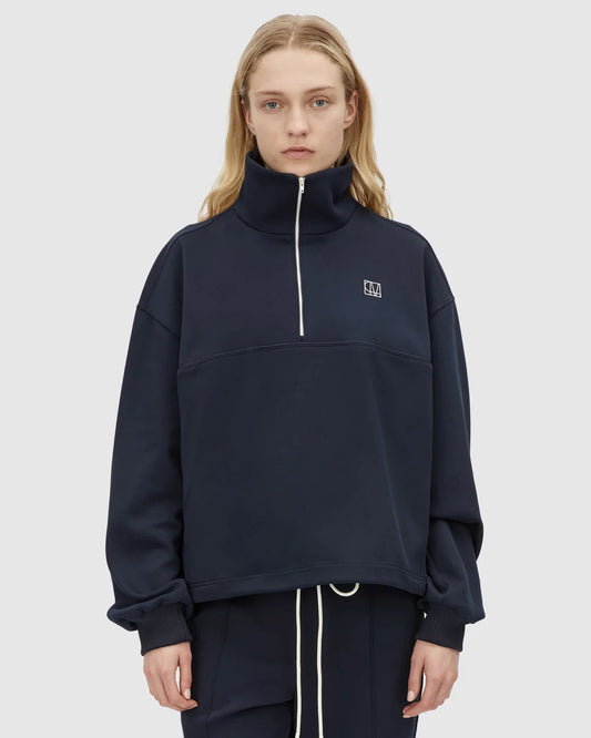 CAMILLA AND MARC - Zylus Sweater in Navy/White