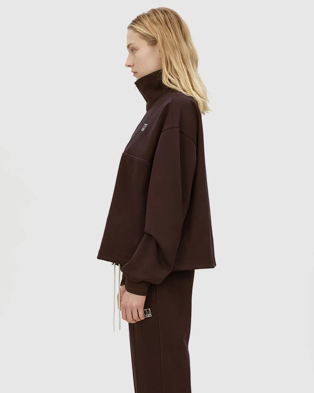 CAMILLA AND MARC - Zylus Sweater in Chocolate/White