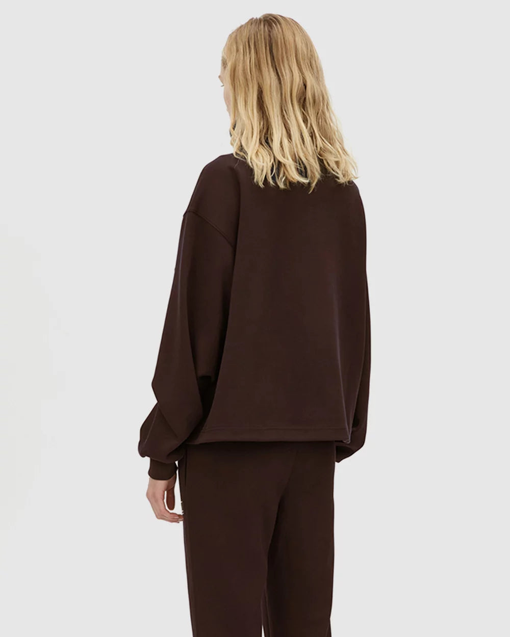 CAMILLA AND MARC - Zylus Sweater in Chocolate/White