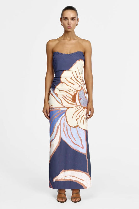 ACLER Eclipse Glider Maxi Dress in Midnight Eclipse