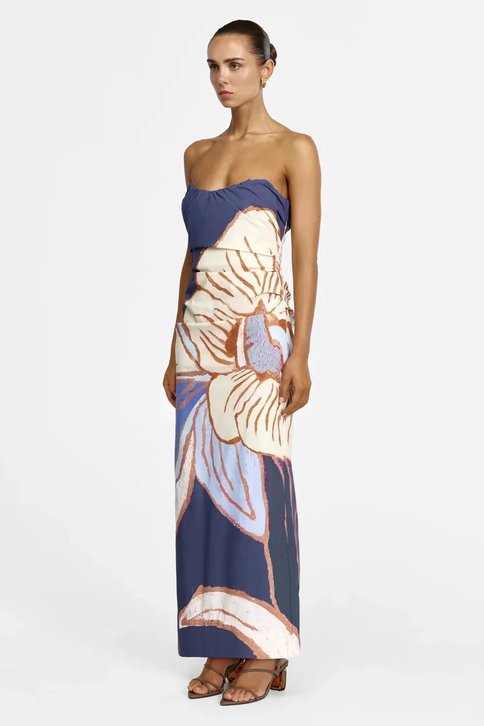 ACLER Eclipse Glider Maxi Dress in Midnight Eclipse