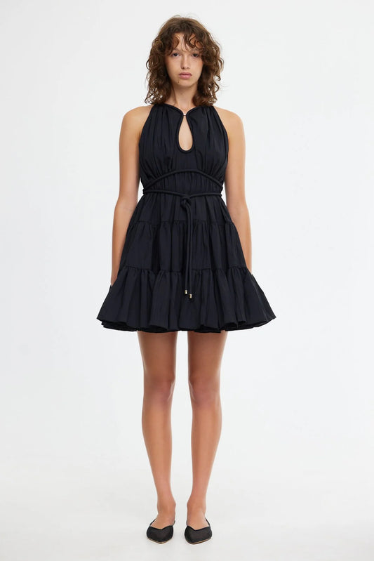 ACLER Glastonbury Mini Dress-black