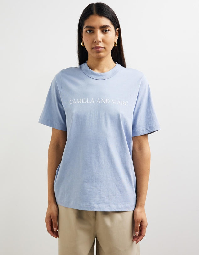 CAMILLA AND MARC Asher Tee-powder blue