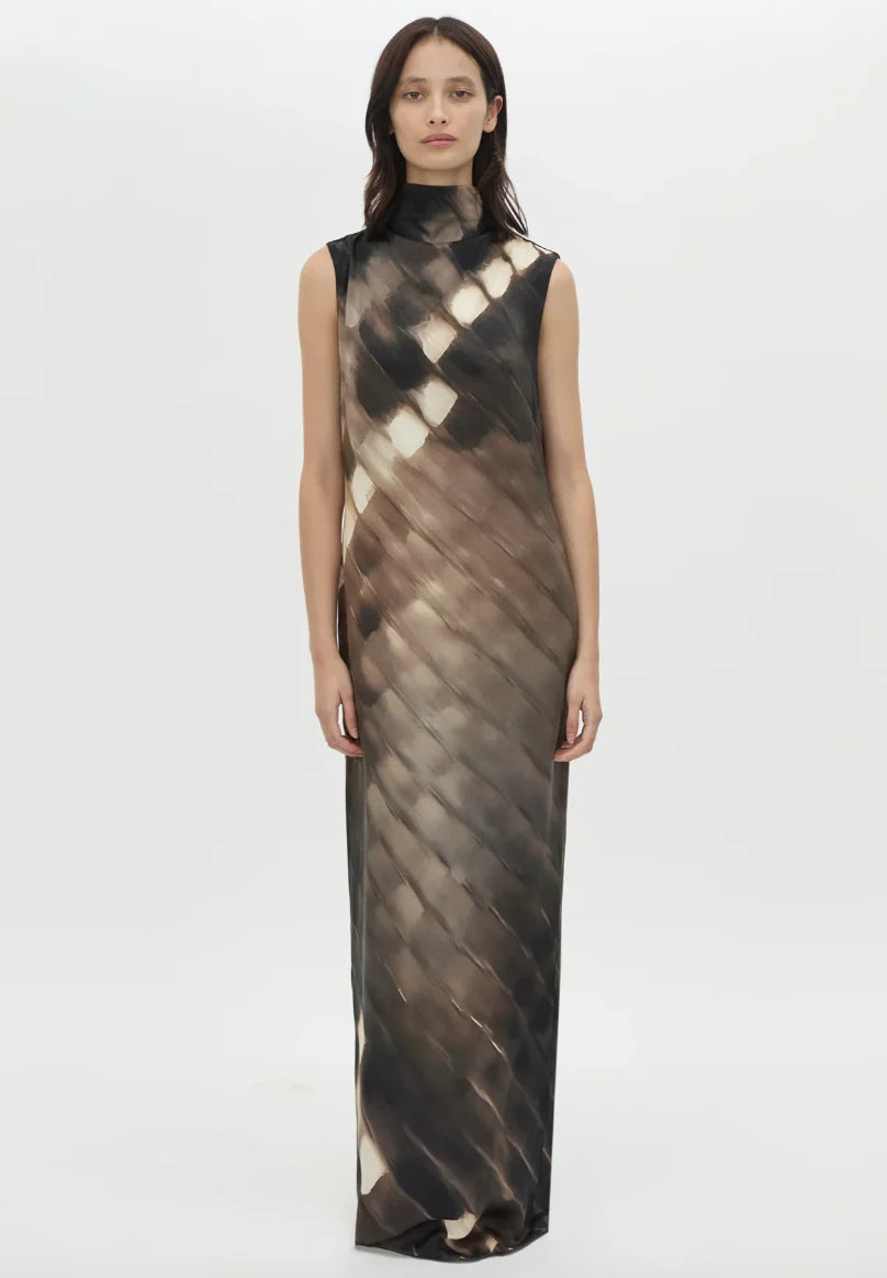 CAMILLA AND MARC - Asper Maxi Dress in Chocolate Print