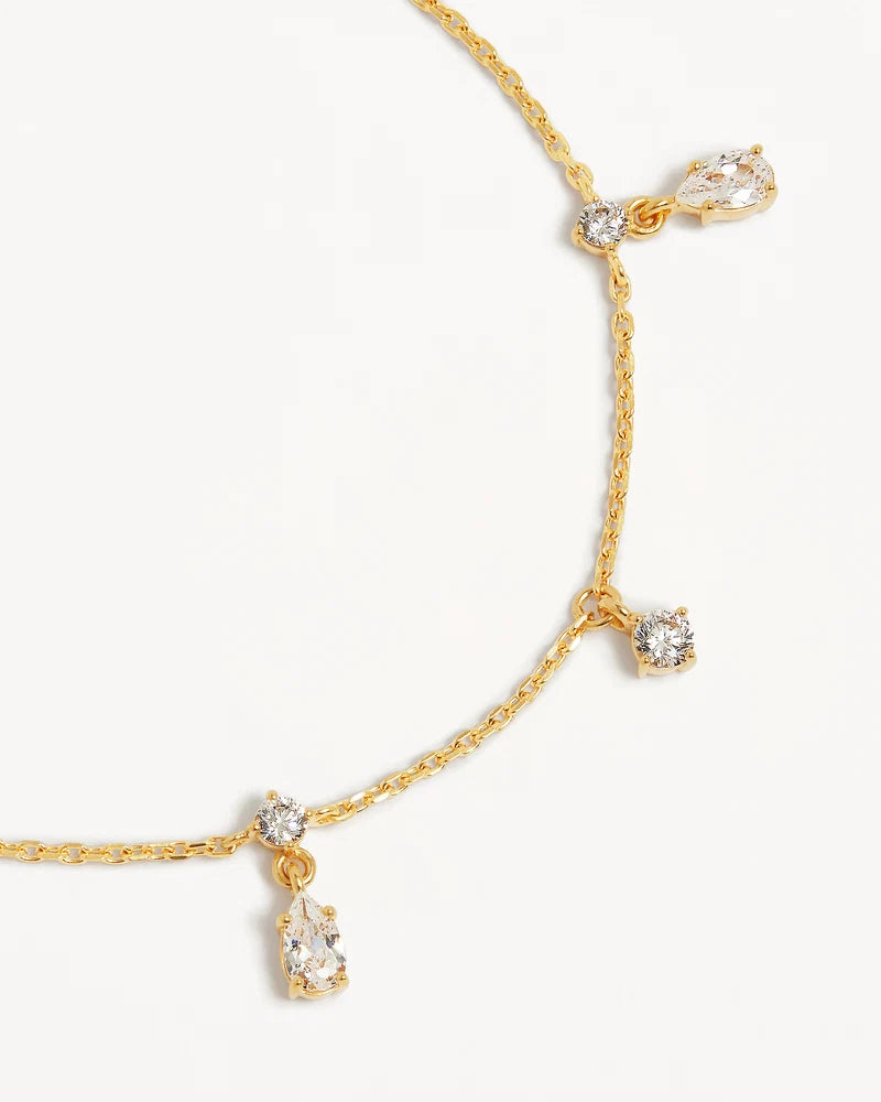 BY CHARLOTTE - No Rain, No Flowers Bracelet in Gold Vermeil