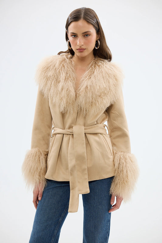 BUBISH - Gigi Jacket in Caramel