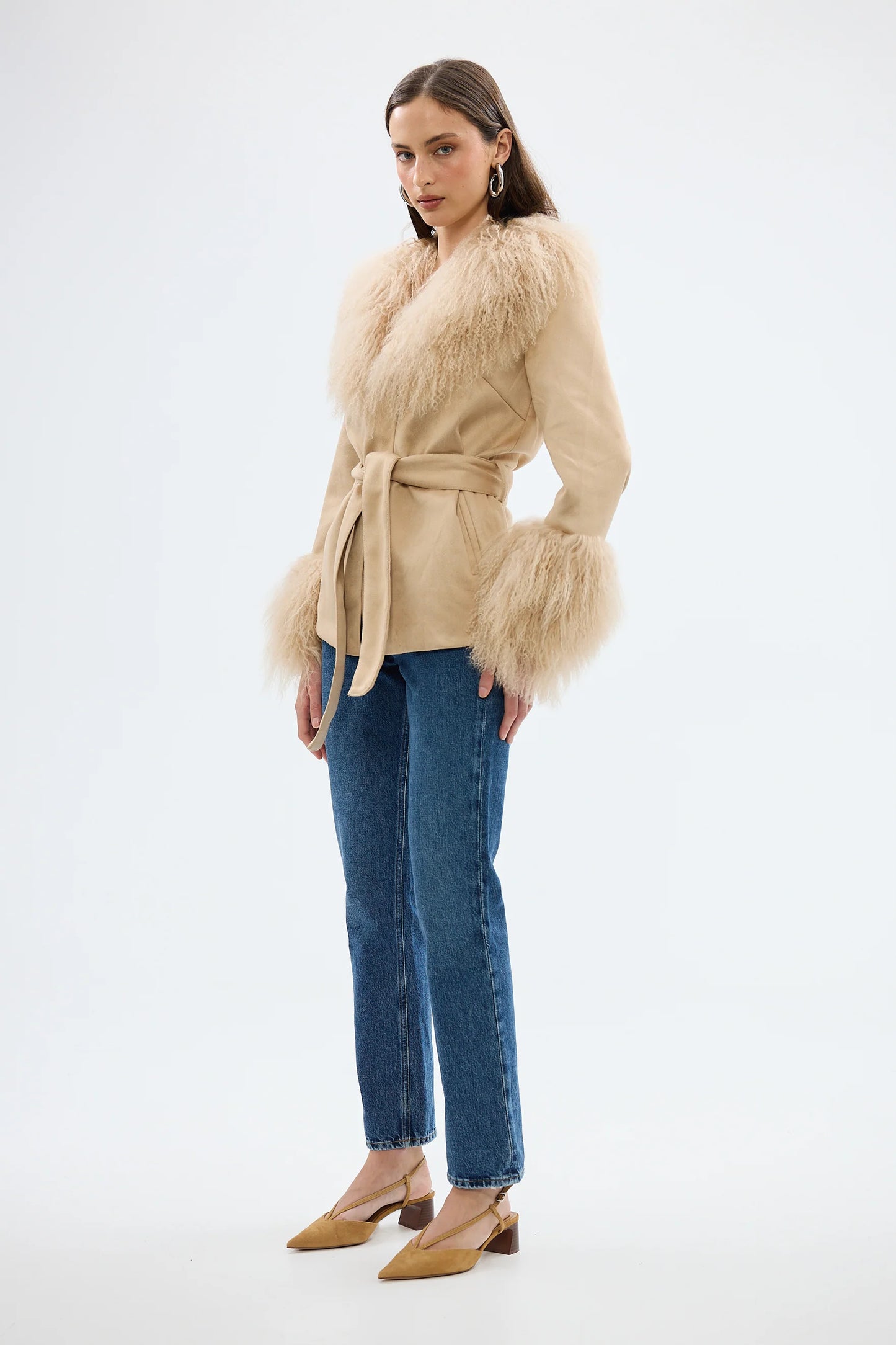 BUBISH - Gigi Jacket in Caramel