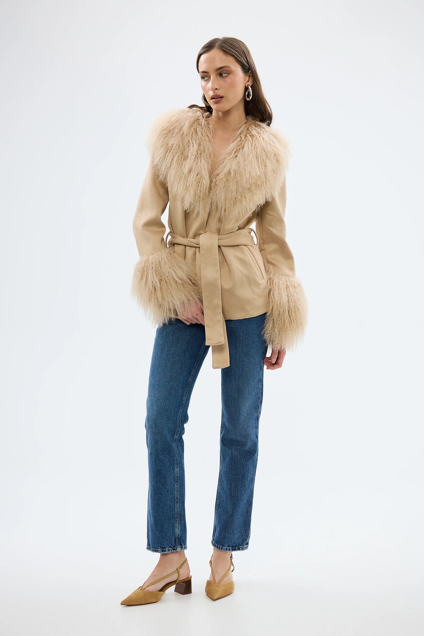 BUBISH - Gigi Jacket in Caramel