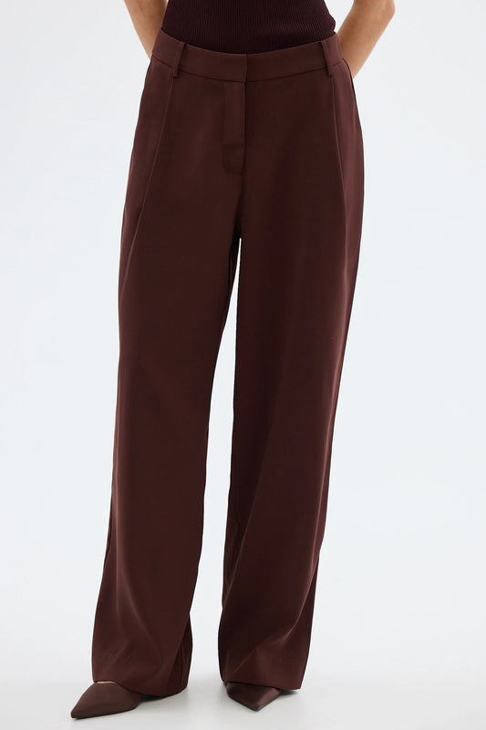 BUBISH - Carmen Pant in Bordeaux