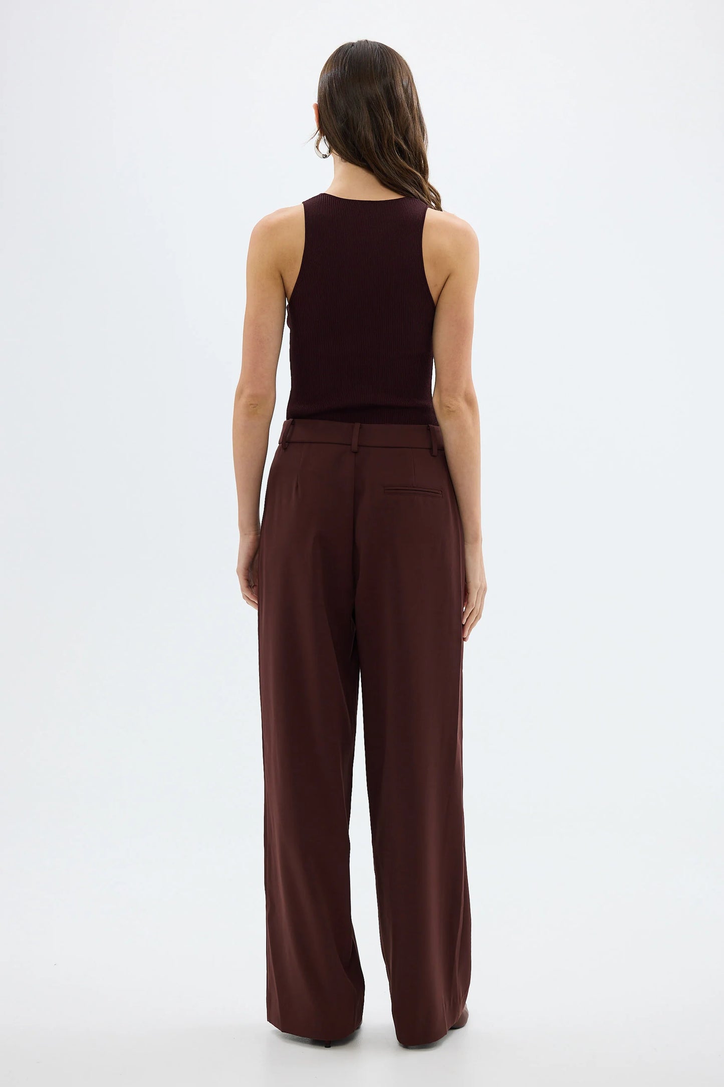 BUBISH - Carmen Pant in Bordeaux