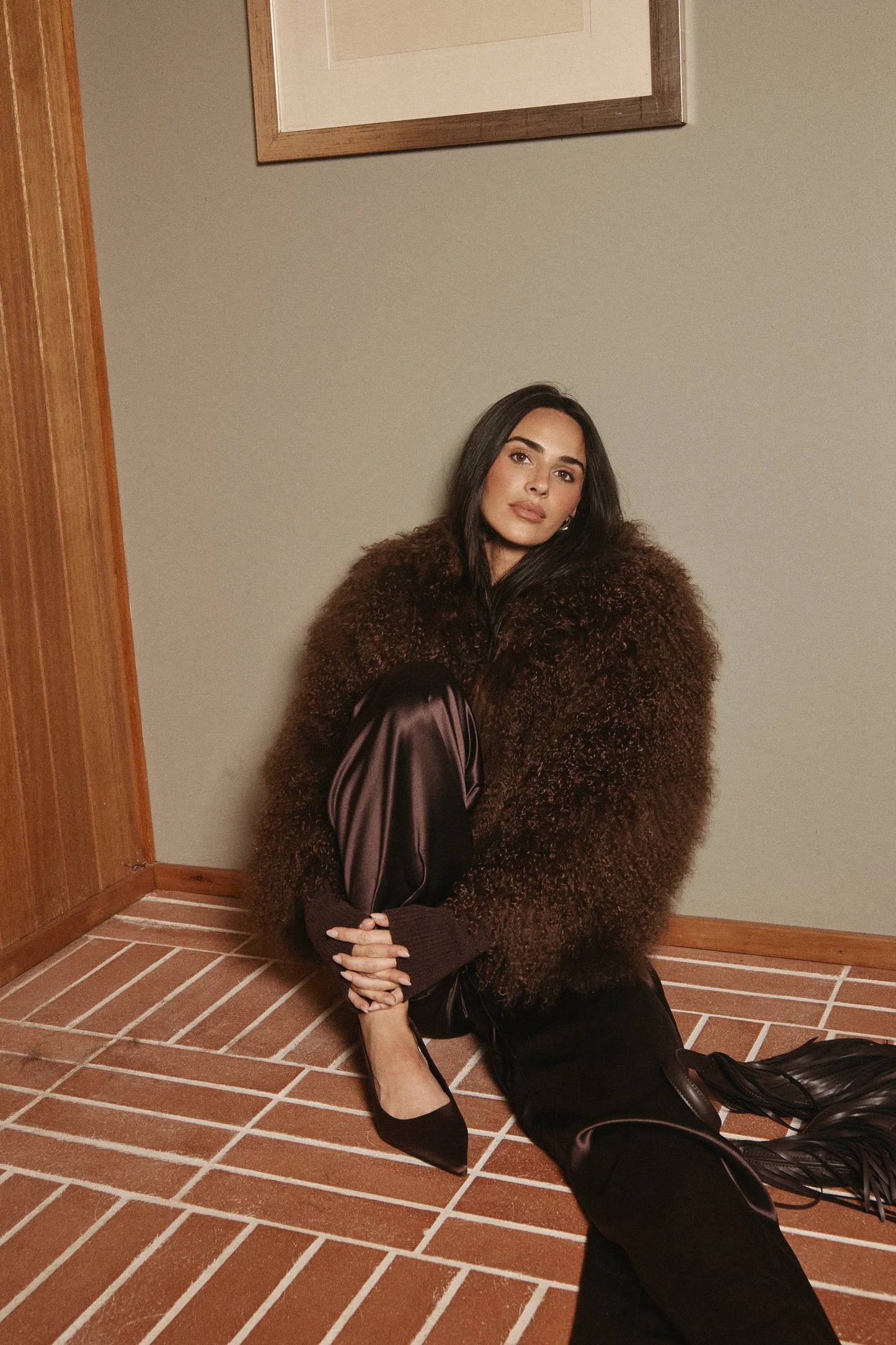 BUBISH - Georgina Jacket in Chocolate