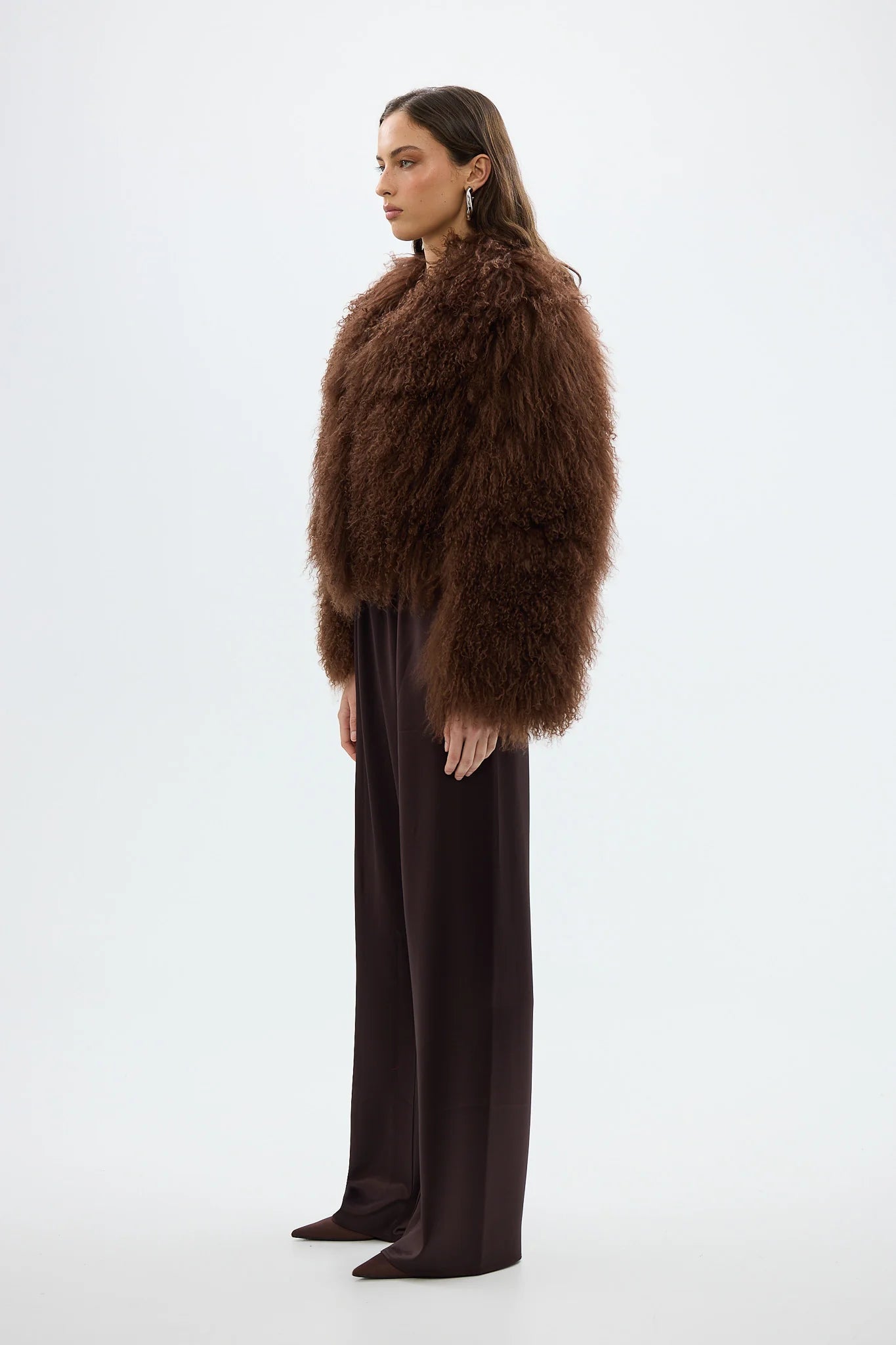 BUBISH - Georgina Jacket in Chocolate