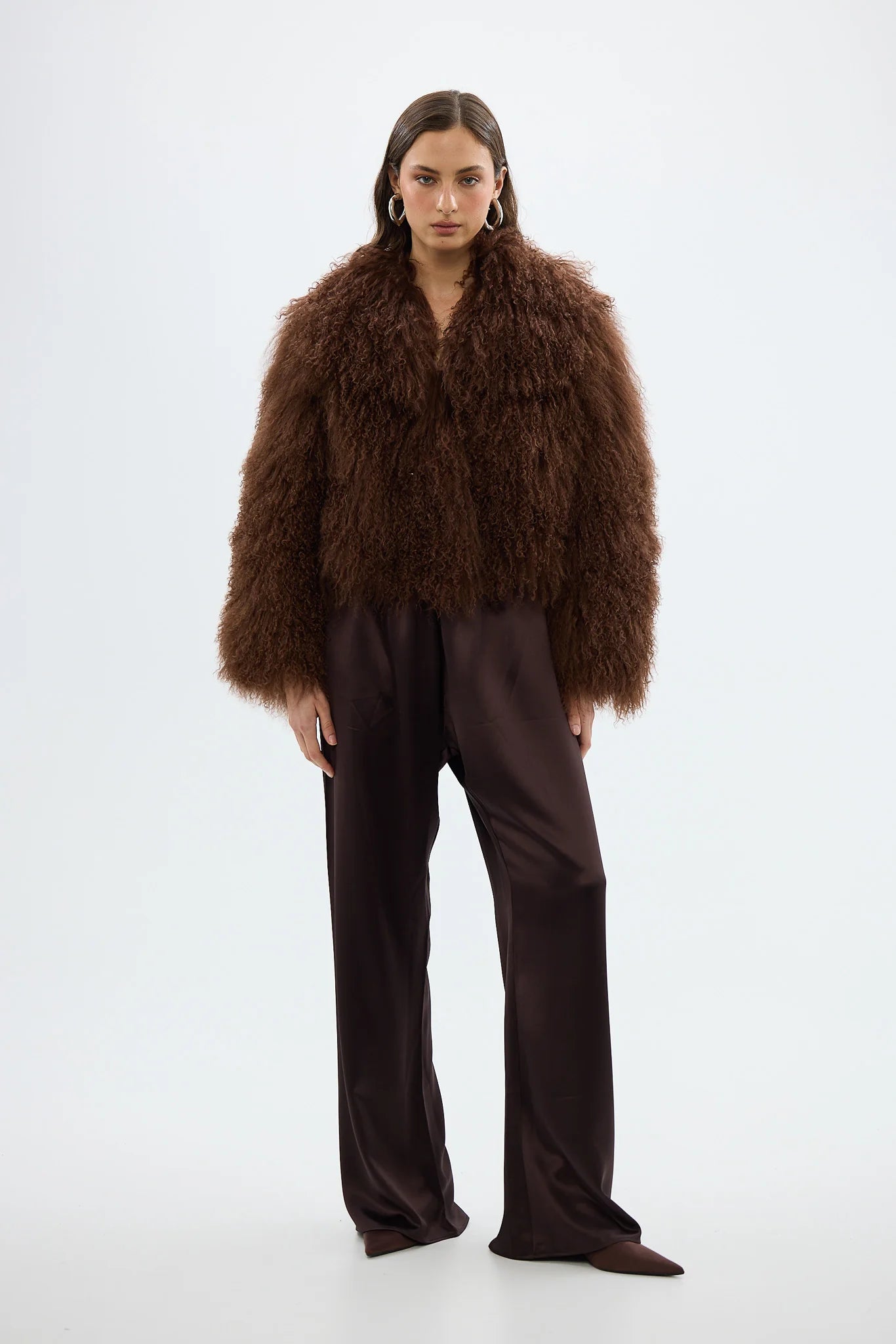 BUBISH - Georgina Jacket in Chocolate