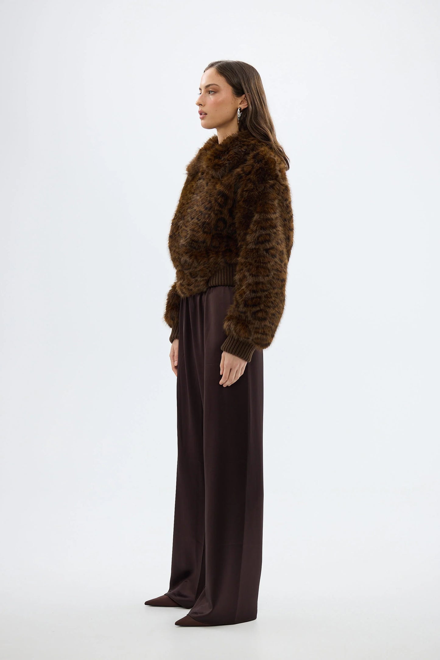 BUBISH - Hailey Faux Bomber Jacket