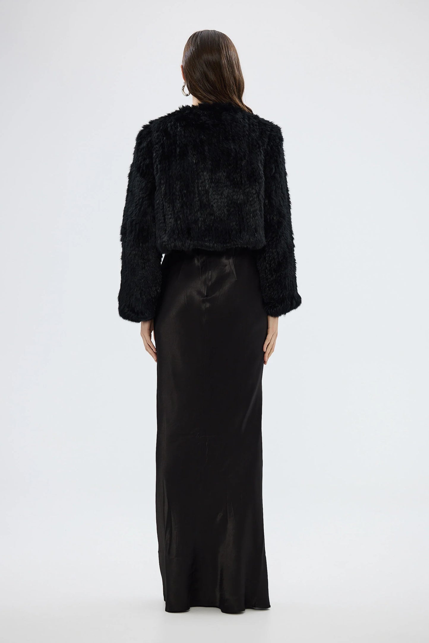 BUBISH - Lola Crop Jacket in Black