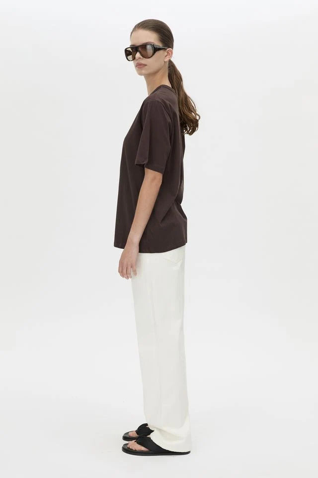 CAMILLA AND MARC Calista Relaxed Tee in Hickory